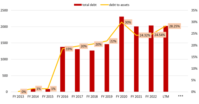 Debt level