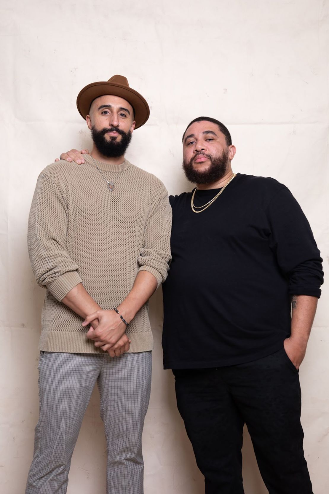 Spill co-founders Alphonzo Terrell (left) and DeVaris Brown devised the concept for the app the night of Elon Musk's mass layoffs at Twitter.