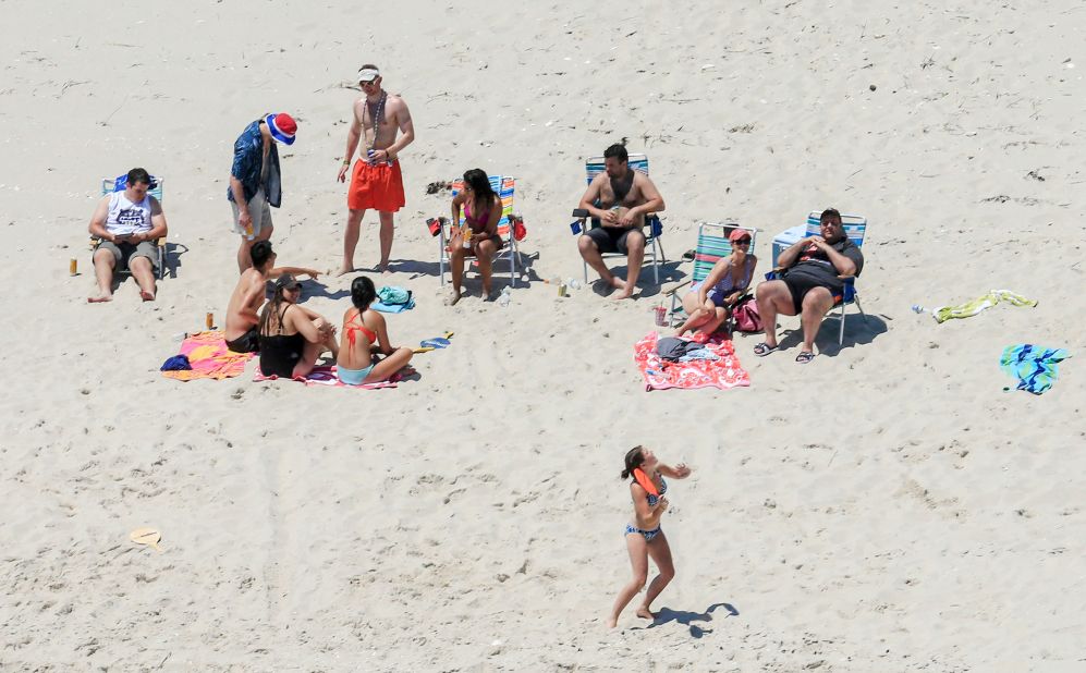 In July 2017, Christie spends time with family and friends at Island Beach State Park, where the governor has a summer residence. <a href=